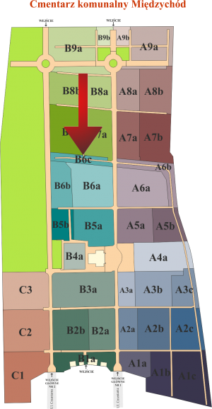 Brak mapy sektorowej