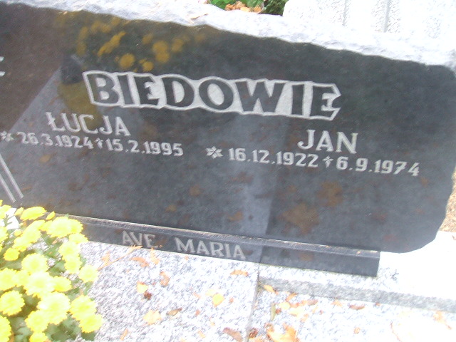 Jan Bieda 1922 Międzychód - Grobonet - Wyszukiwarka osób pochowanych