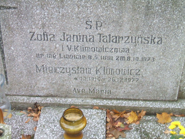 Mieczysław Józef Klimowicz 1914 Międzychód - Grobonet - Wyszukiwarka osób pochowanych