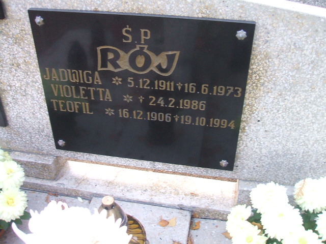 Teofil Rój 1906 Międzychód - Grobonet - Wyszukiwarka osób pochowanych