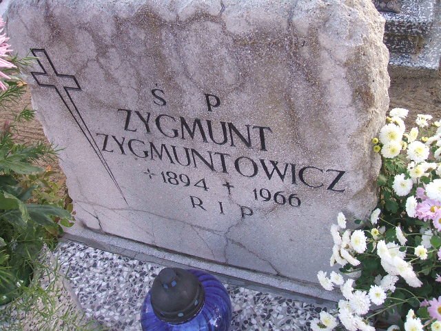 Zygmunt Zygmuntowicz 1894 Międzychód - Grobonet - Wyszukiwarka osób pochowanych