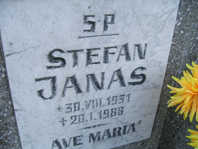 Stefan Janas 1931 Międzychód - Grobonet - Wyszukiwarka osób pochowanych