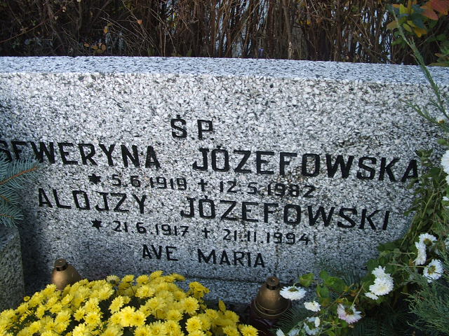 Alojzy Józefowski 1917 Międzychód - Grobonet - Wyszukiwarka osób pochowanych