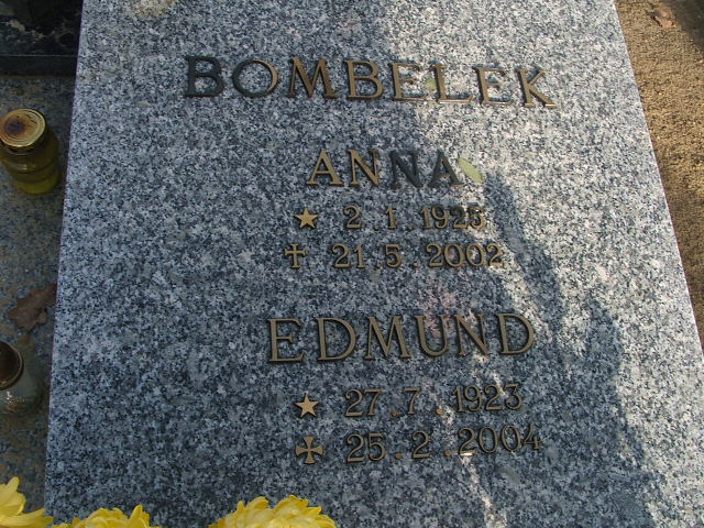 Anna Bombelek 1925 Międzychód - Grobonet - Wyszukiwarka osób pochowanych