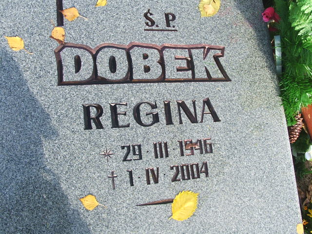 Regina Dobek 1946 Międzychód - Grobonet - Wyszukiwarka osób pochowanych