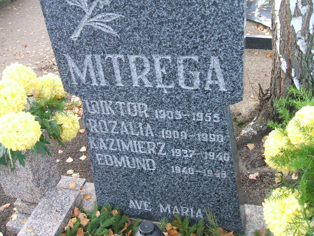 Gabriel Mitręga 1948 Międzychód - Grobonet - Wyszukiwarka osób pochowanych