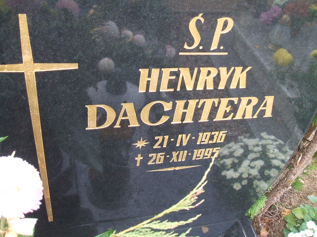 Henryk Dachtera 1936 Międzychód - Grobonet - Wyszukiwarka osób pochowanych